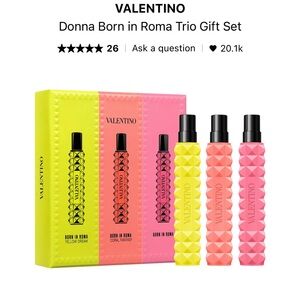Valentino Born in Roma Trio Gift Set